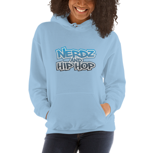 Nerdz & Hip Hop Blue Unisex Hoodie