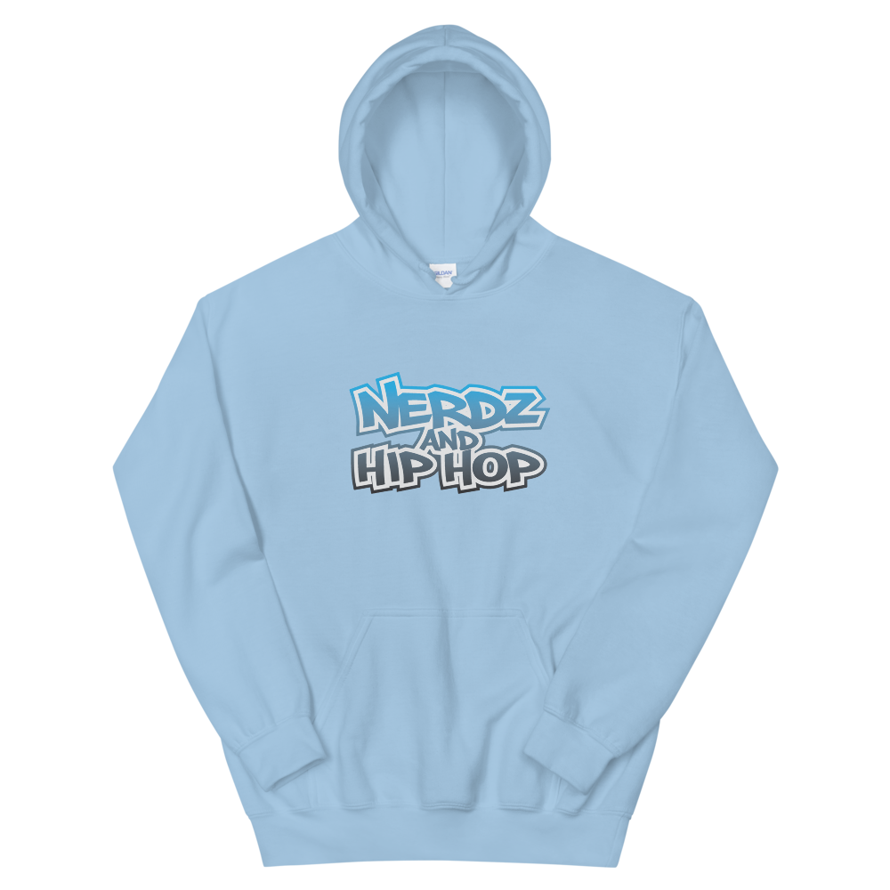 Nerdz & Hip Hop Blue Unisex Hoodie