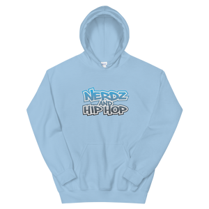 Nerdz & Hip Hop Blue Unisex Hoodie