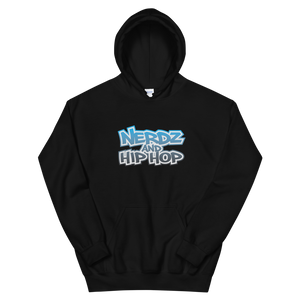 Nerdz & Hip Hop Blue Unisex Hoodie