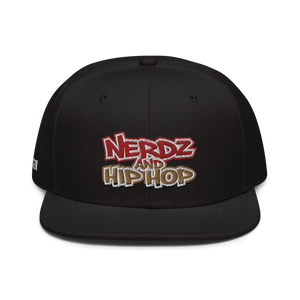 Red Nerdz & Hip Hop Snapback Hat